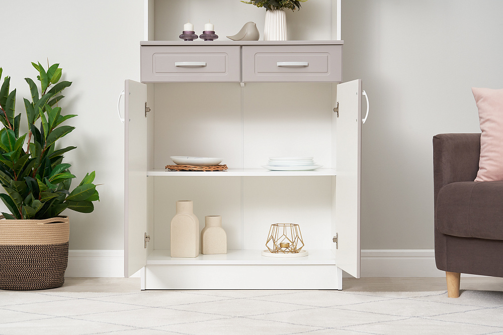 Буфет Констанция 2-х створчатый мускат