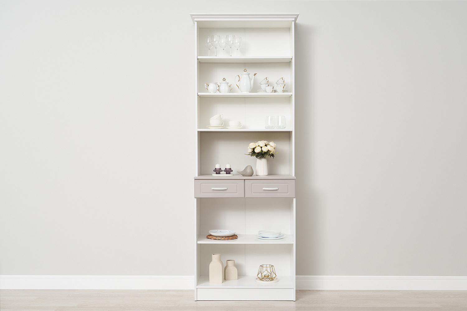 Буфет Констанция 2-х створчатый мускат