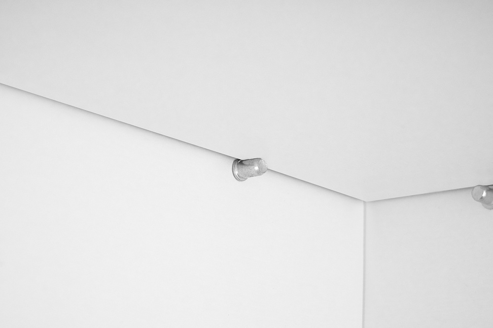 Буфет Констанция угловой белый матовый