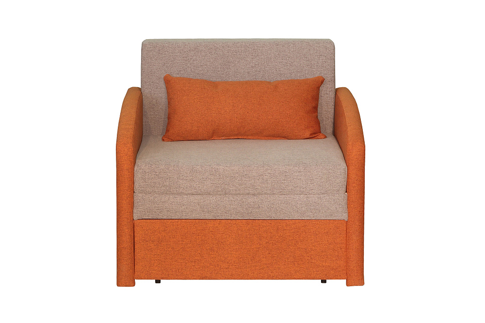 Диван выкатной Малыш 750 терракотовый / бежевый