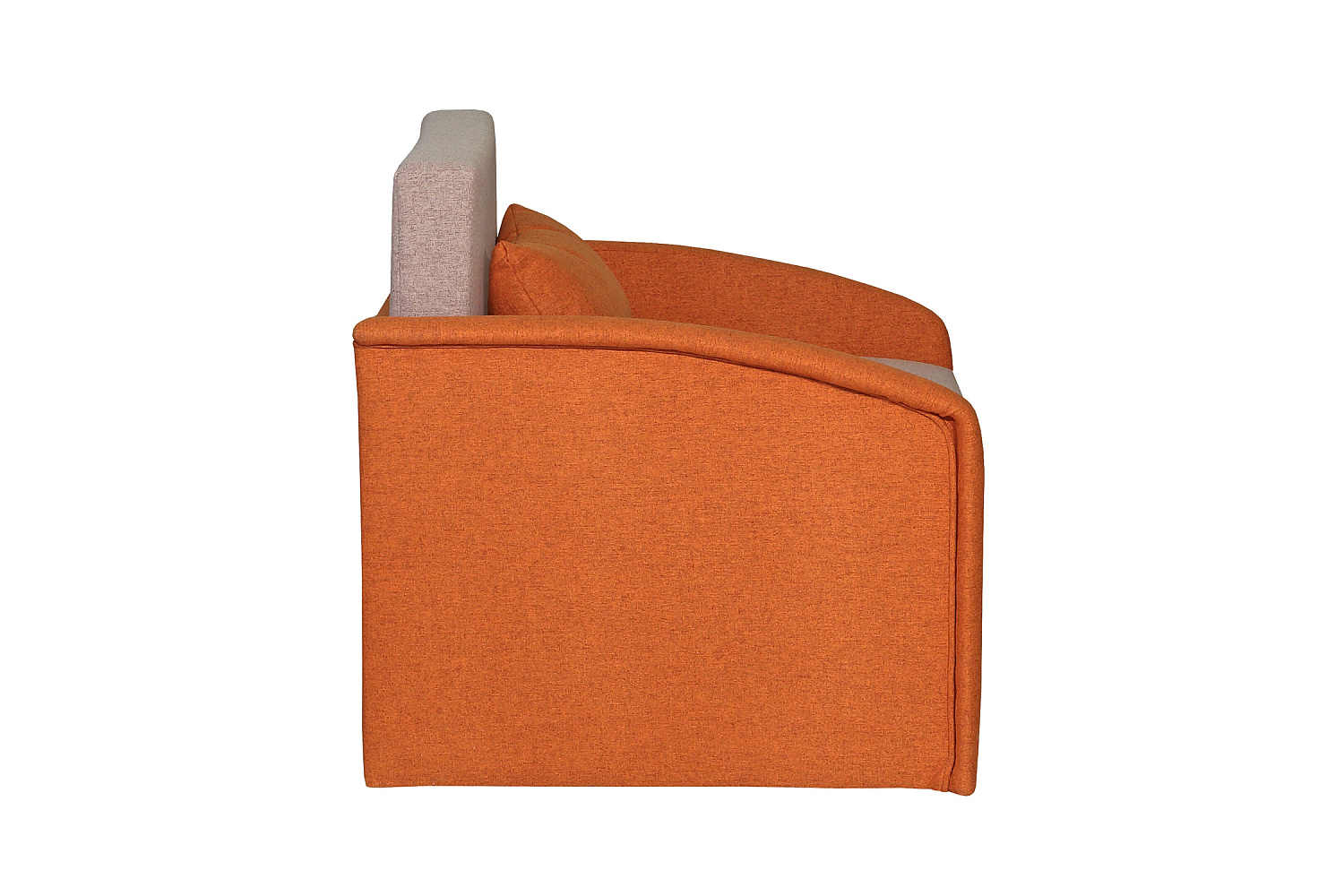 Диван выкатной Малыш 750 терракотовый / бежевый