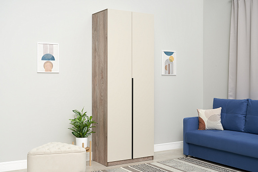 Шкаф 2-х створчатый Тивина эндгрейн / меланж