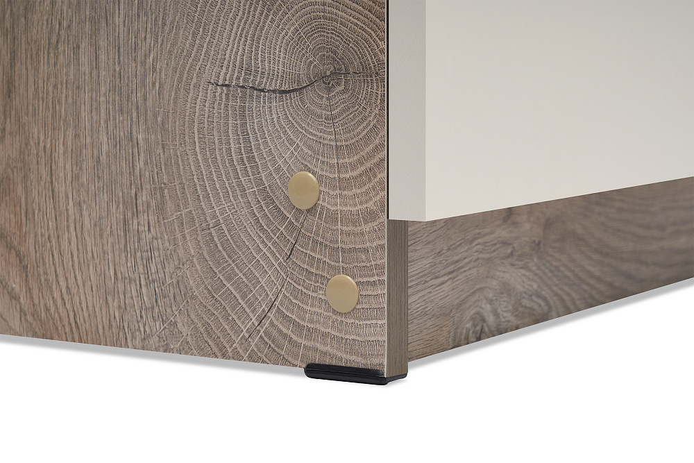 Шкаф 2-х створчатый Тивина эндгрейн / меланж