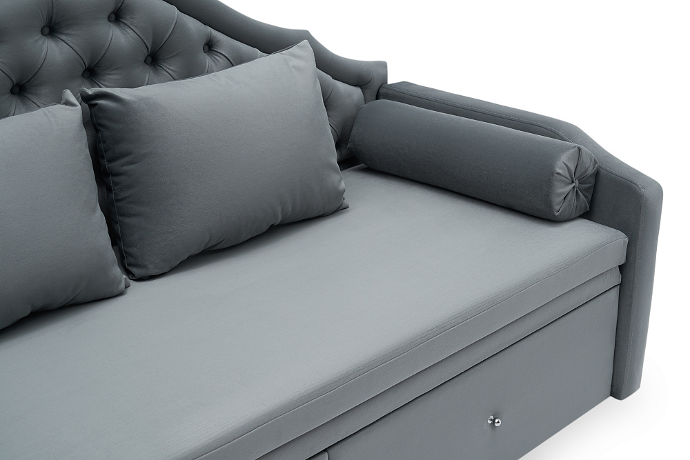 Диван выкатной Сойер серый
