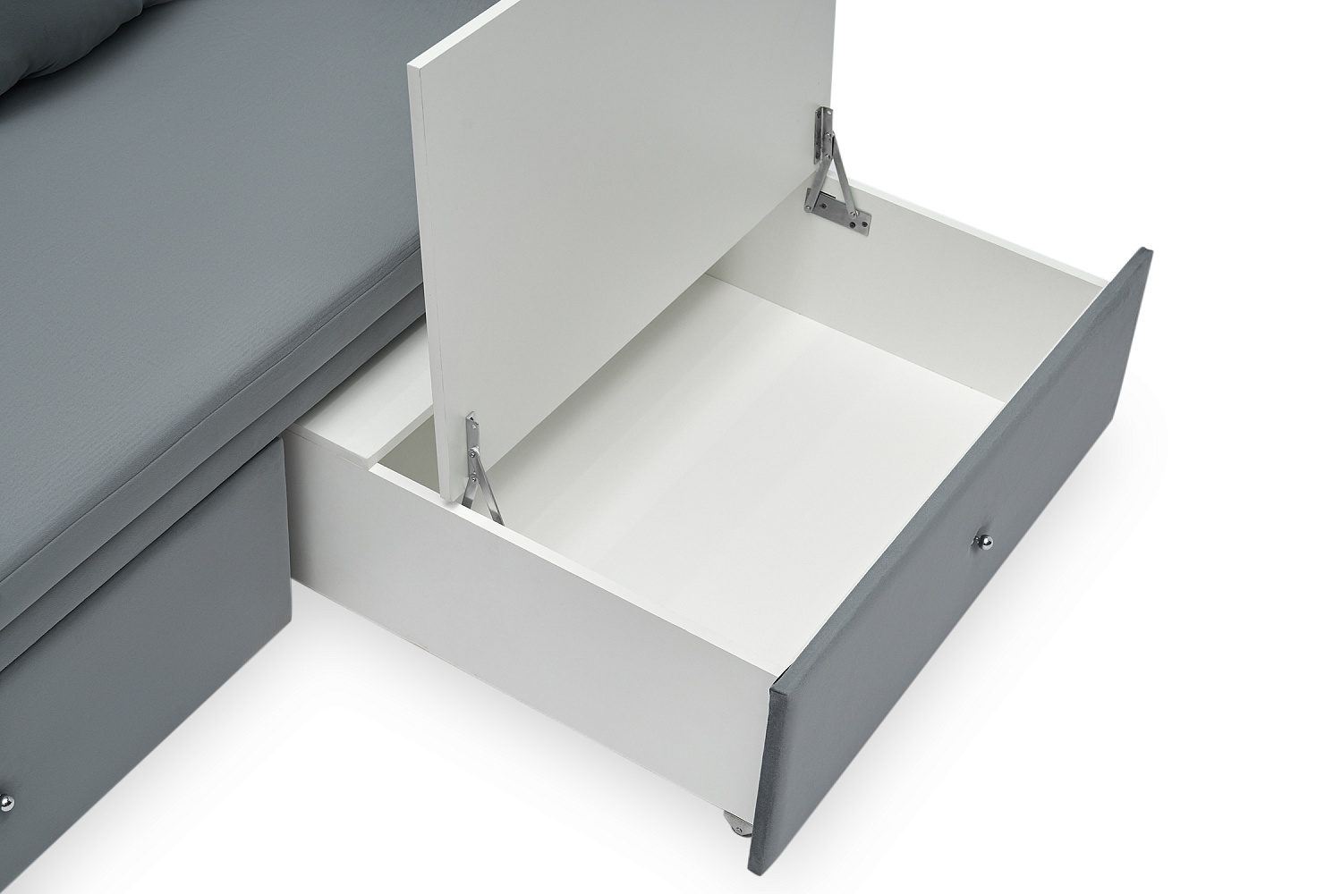 Диван выкатной Сойер серый