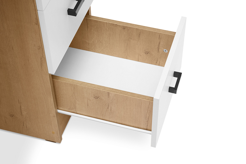 Стол письменный Стандарт дуб вотан / белый