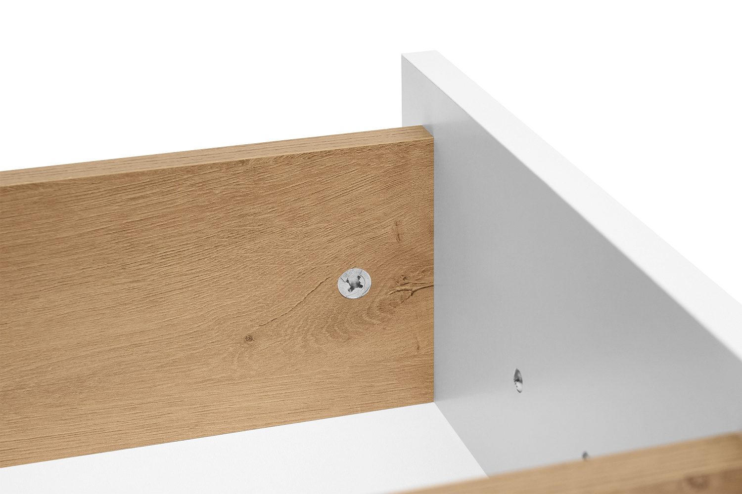 Стол письменный Стандарт дуб вотан / белый