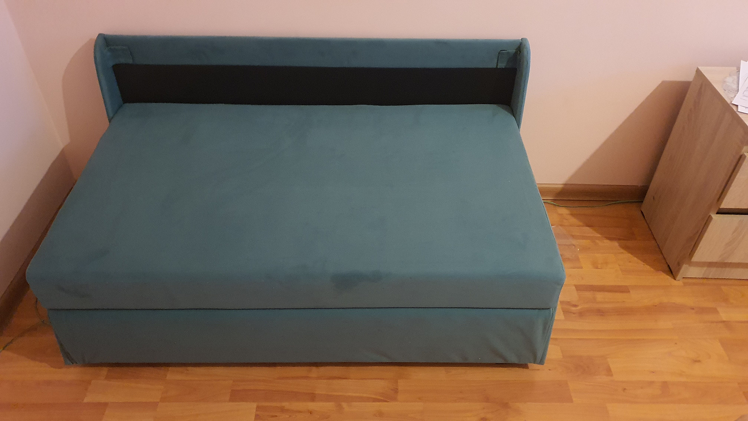 Диван откидной Немо бордовый