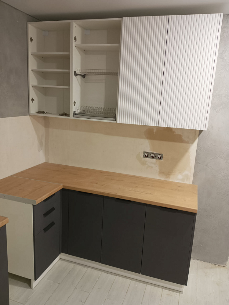 Модульная кухня Норд Line софт пихтовый зеленый