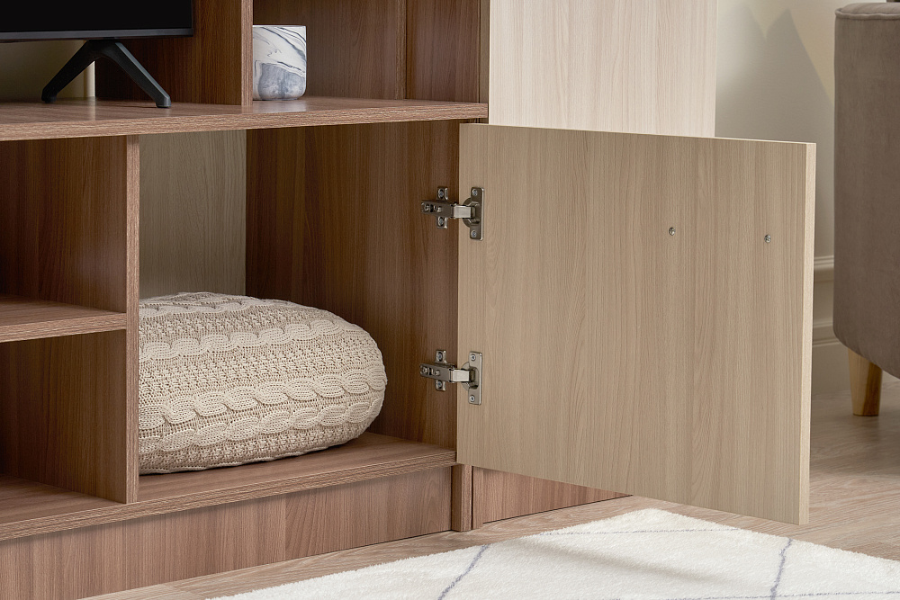 Стенка Марта-11 ясень шимо темный / ясень шимо светлый