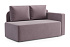 Диван кушетка Кайли правый сиреневый