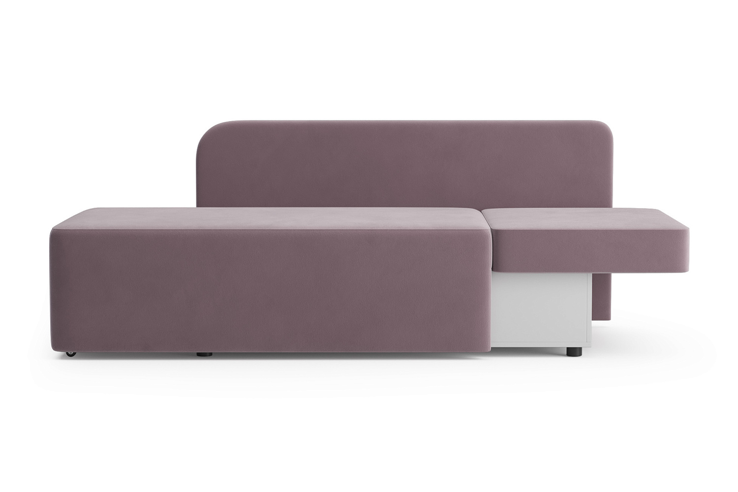 Диван кушетка Кайли правый сиреневый