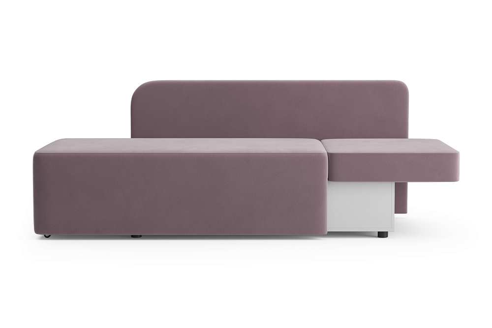 Диван кушетка Кайли правый сиреневый