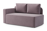 Диван кушетка Кайли левый сиреневый
