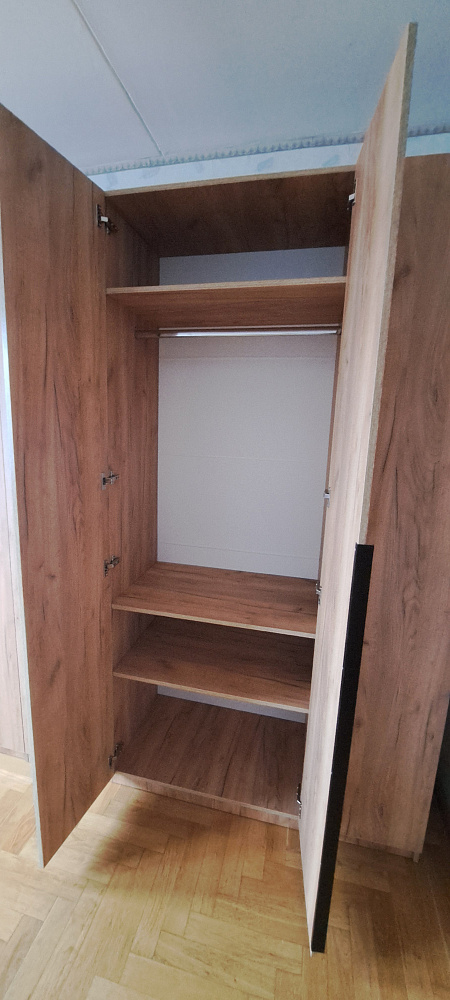 Шкаф 4-х створчатый Тивина графит серый