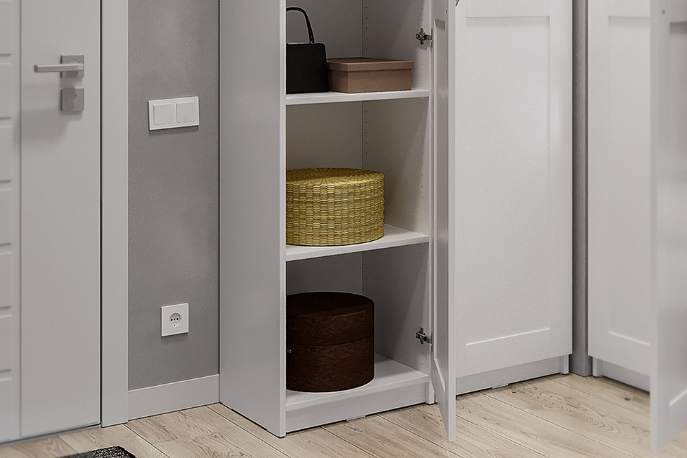 Полка Макс 50х36 см белая