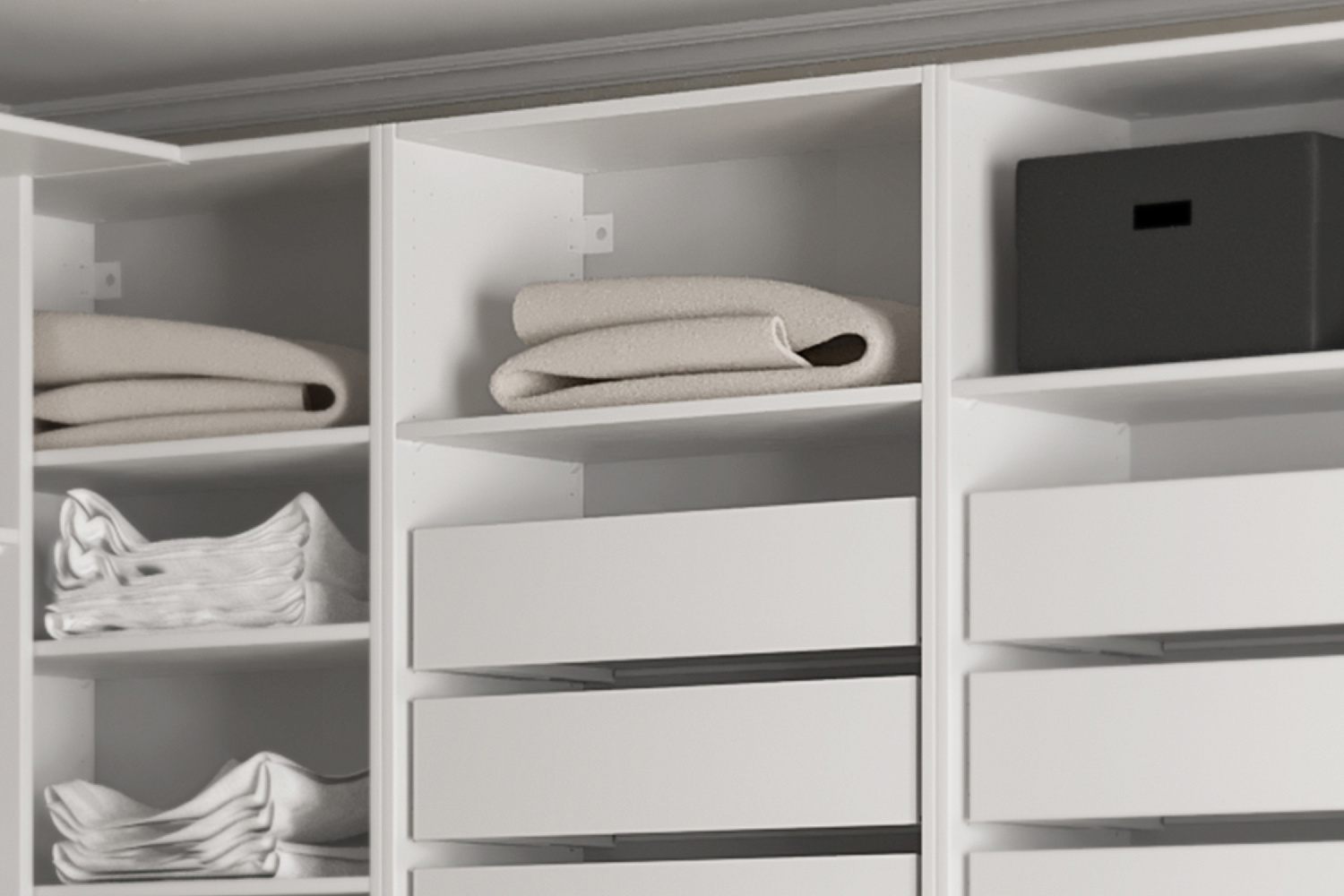 Полка Макс 75х36 см белая