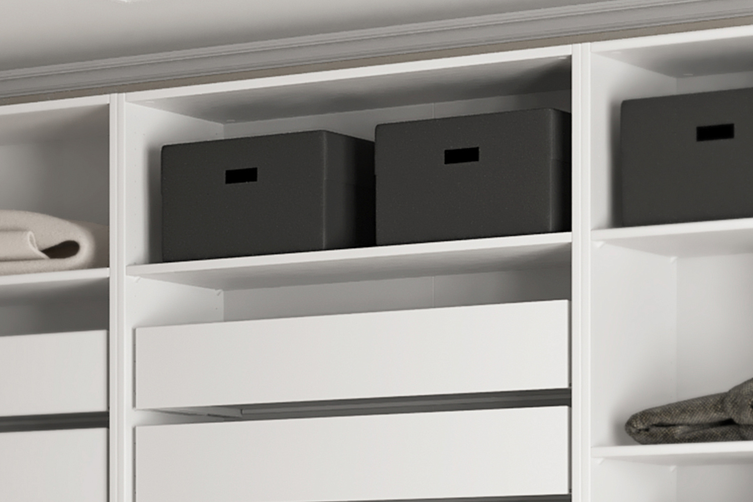 Полка Макс 100х36 см белая