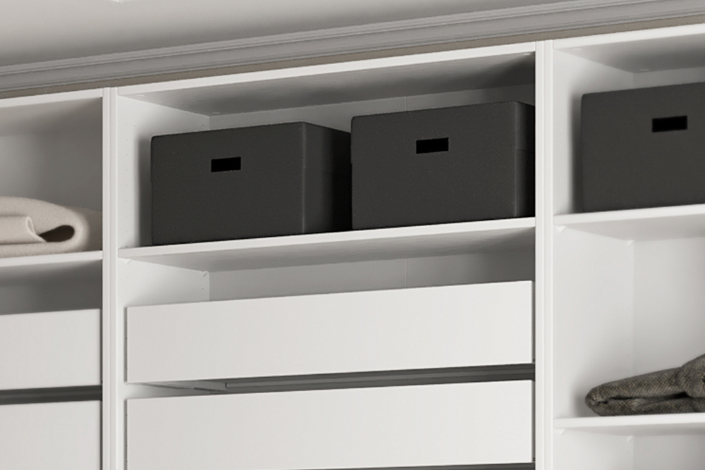 Полка Макс 100х36 см белая