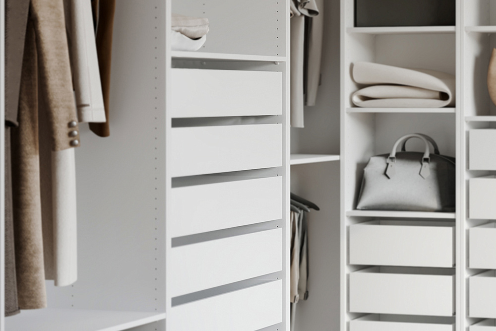 Ящик выдвижной Макс 75х58 см белый