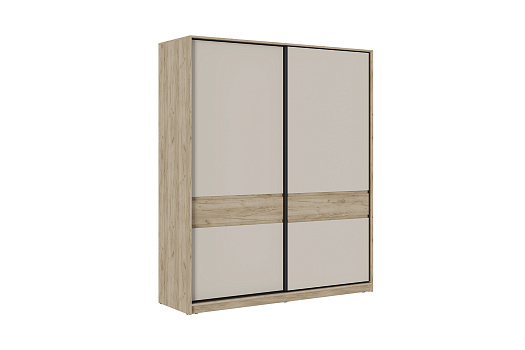 Шкаф-купе Бостон дуб крафт серый / кашемир 