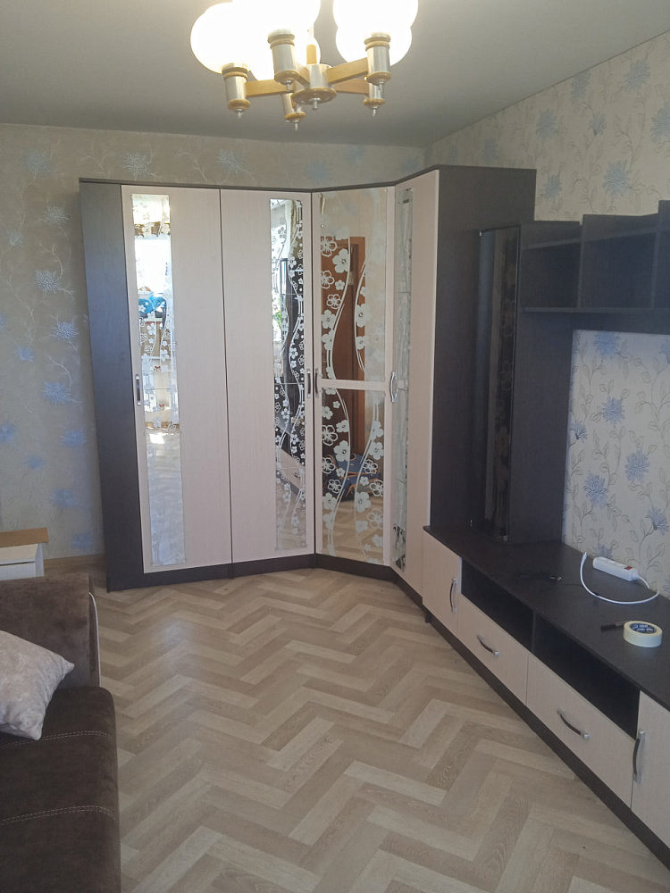 Стенка Марта-15 прямая венге / дуб белфорд