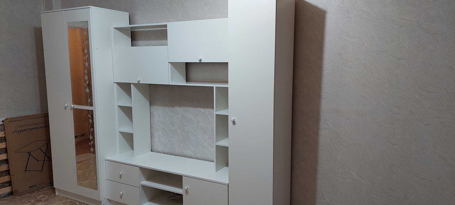 Гостиная Марта-11 белая