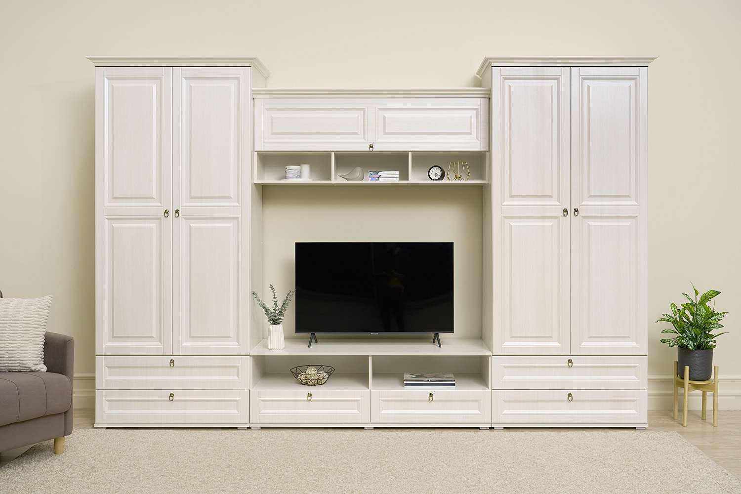 Стенка Престиж-1 №4 cандал светлый