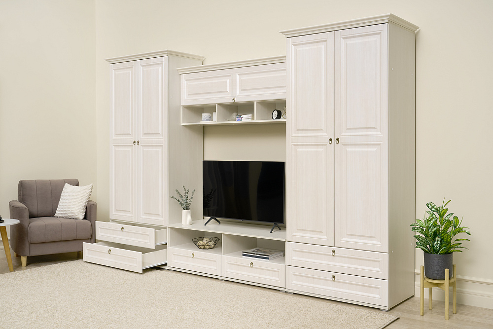 Стенка Престиж-1 №4 cандал светлый