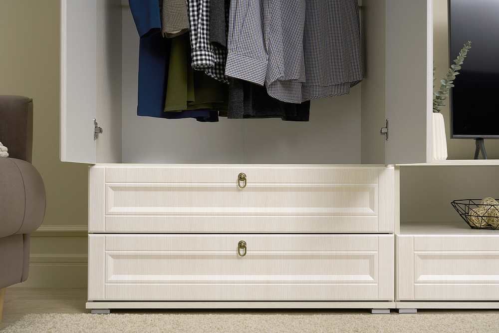 Стенка Престиж-1 №4 cандал светлый