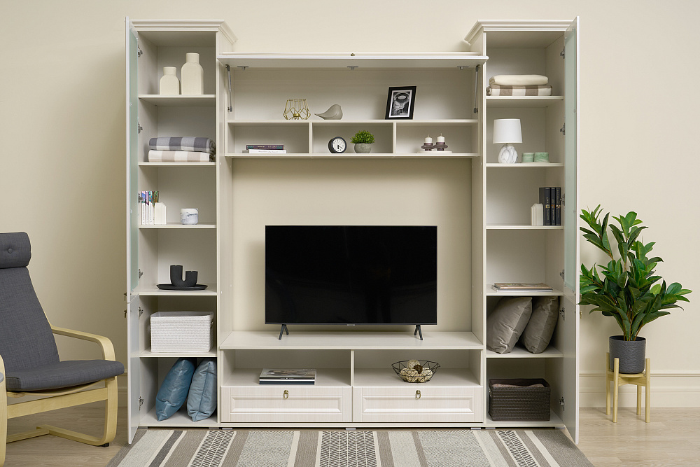 Стенка Престиж-1 №2 cандал светлый