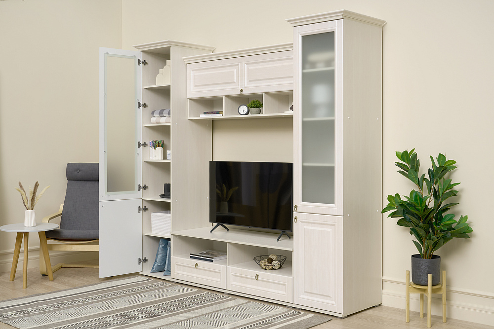 Стенка Престиж-1 №2 cандал светлый