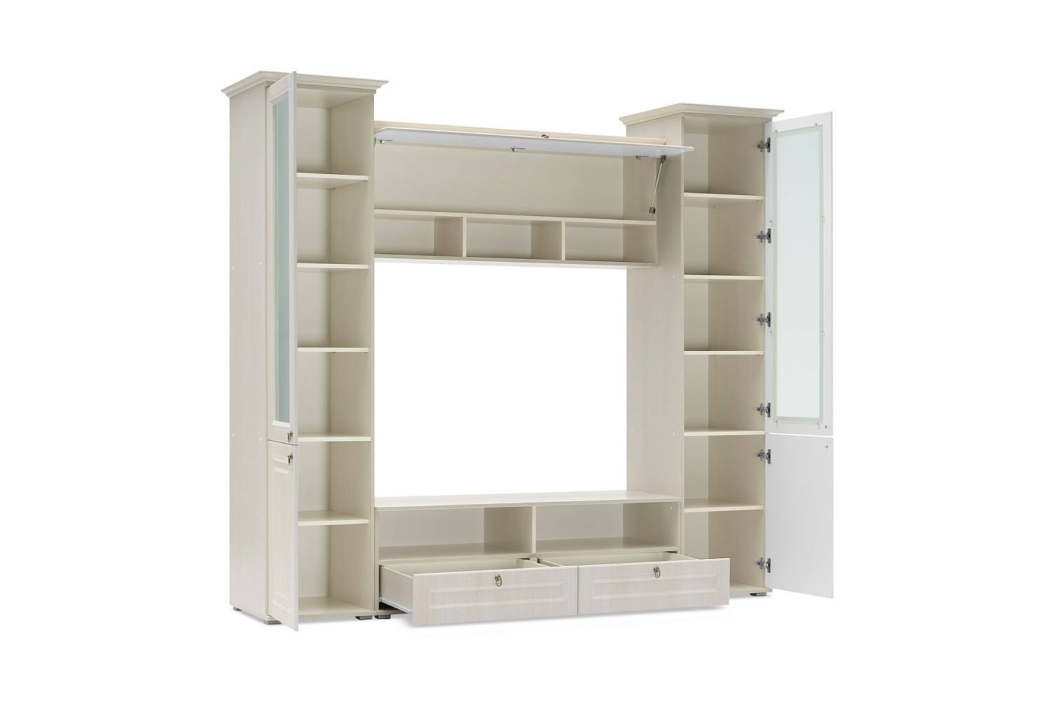 Стенка Престиж-1 №2 cандал светлый