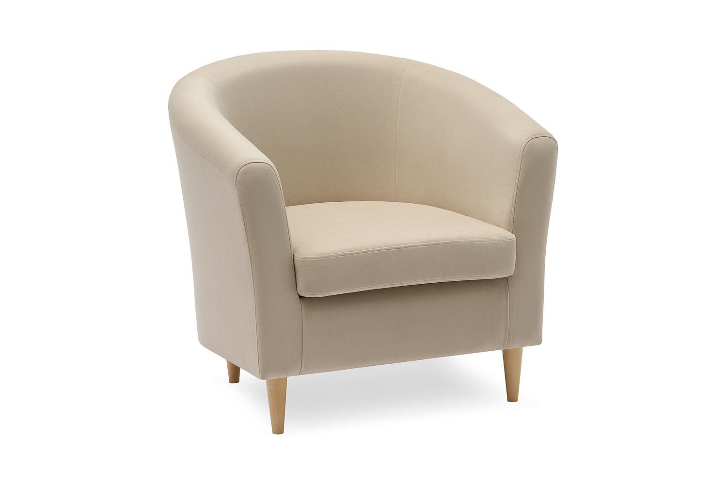 Кресло Вета велюр бежевый