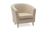 Кресло Вета велюр бежевый