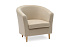 Кресло Вета велюр бежевый