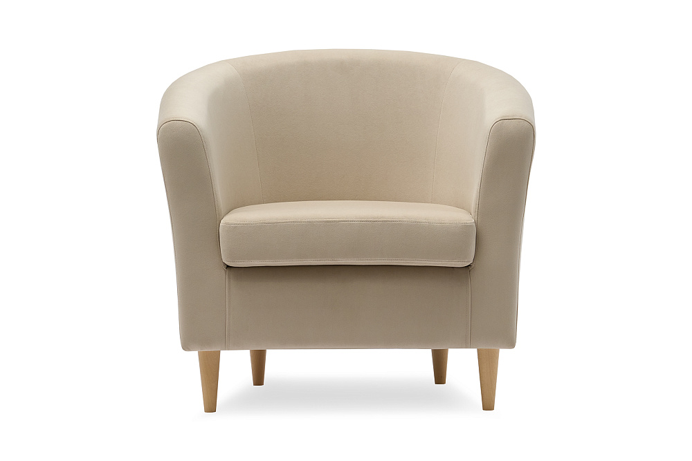 Кресло Вета велюр бежевый