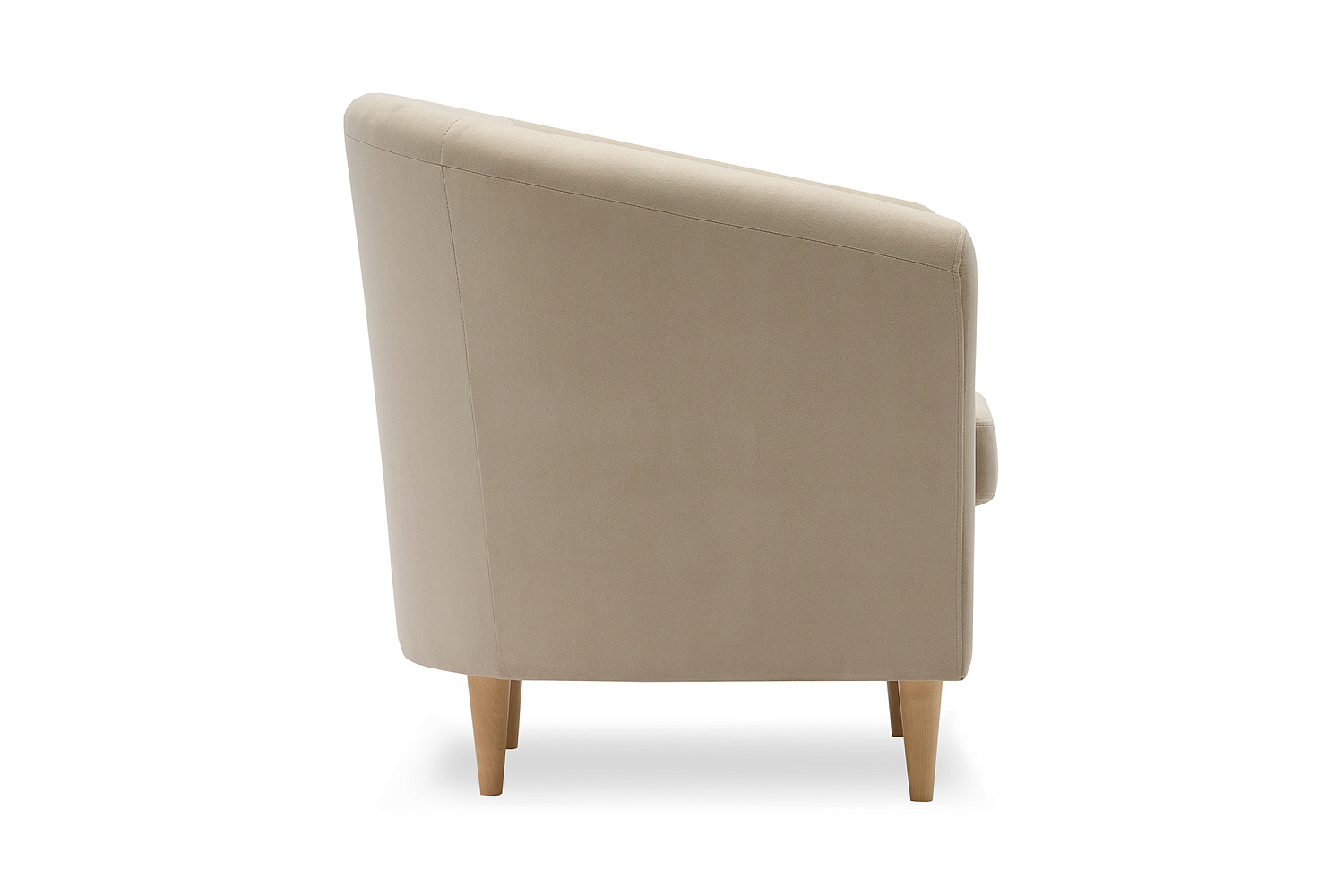 Кресло Вета велюр бежевый