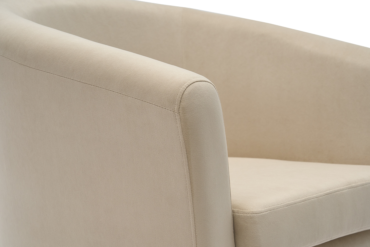 Кресло Вета велюр бежевый