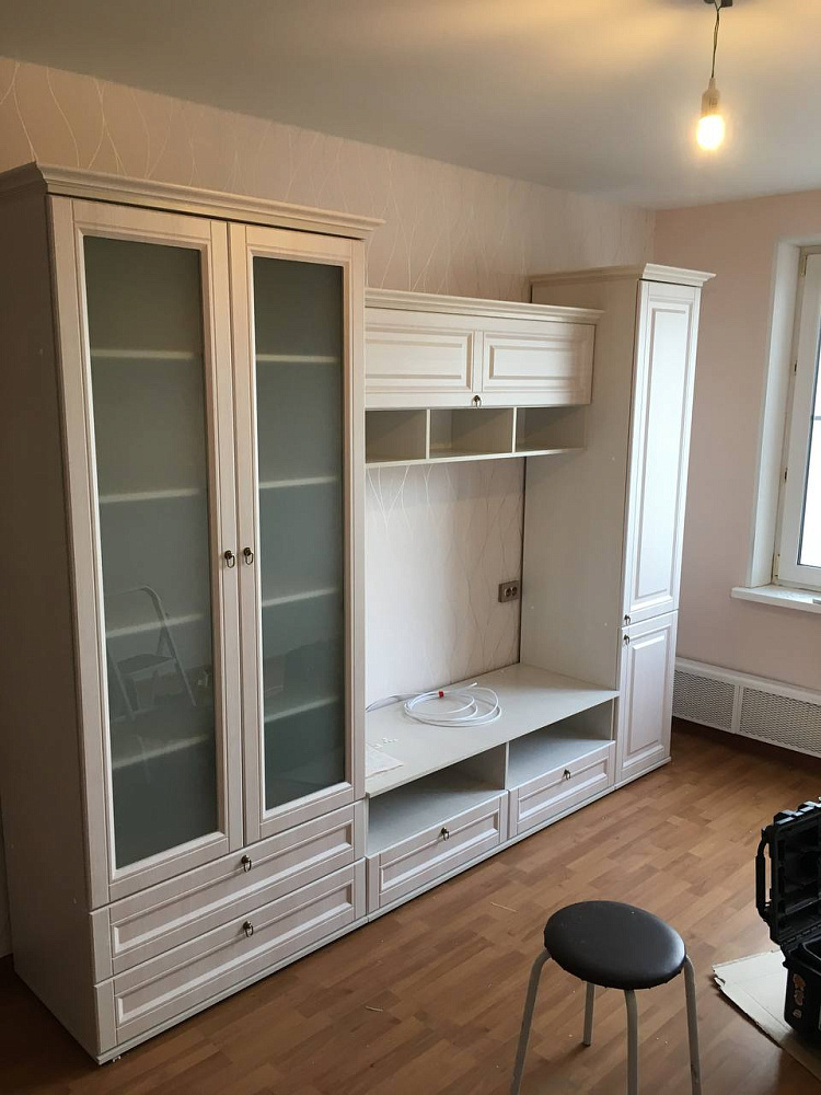 Стенка Престиж-1 №4 cандал светлый