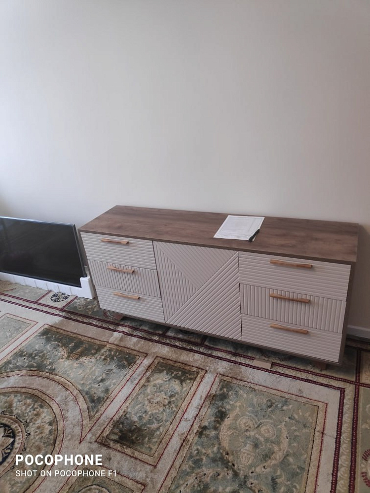 Комод Ньёрд Н 1500.7 дуб самдал / черника