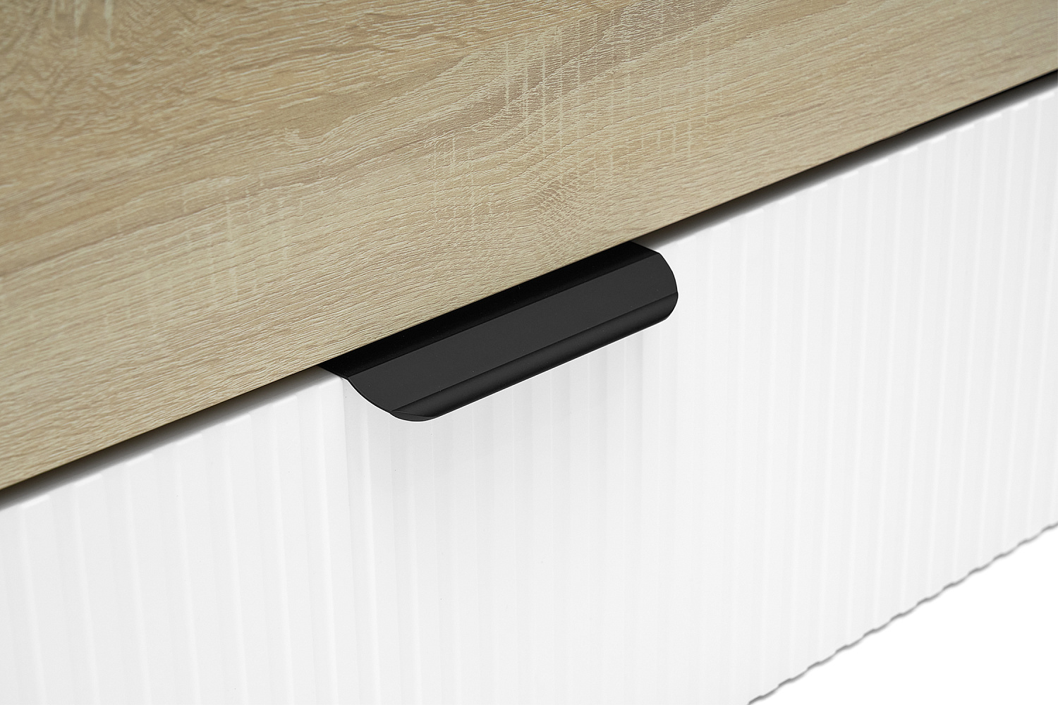 Кровать Норд Line КРД03-90 0.9 м дуб сонома / софт пломбир