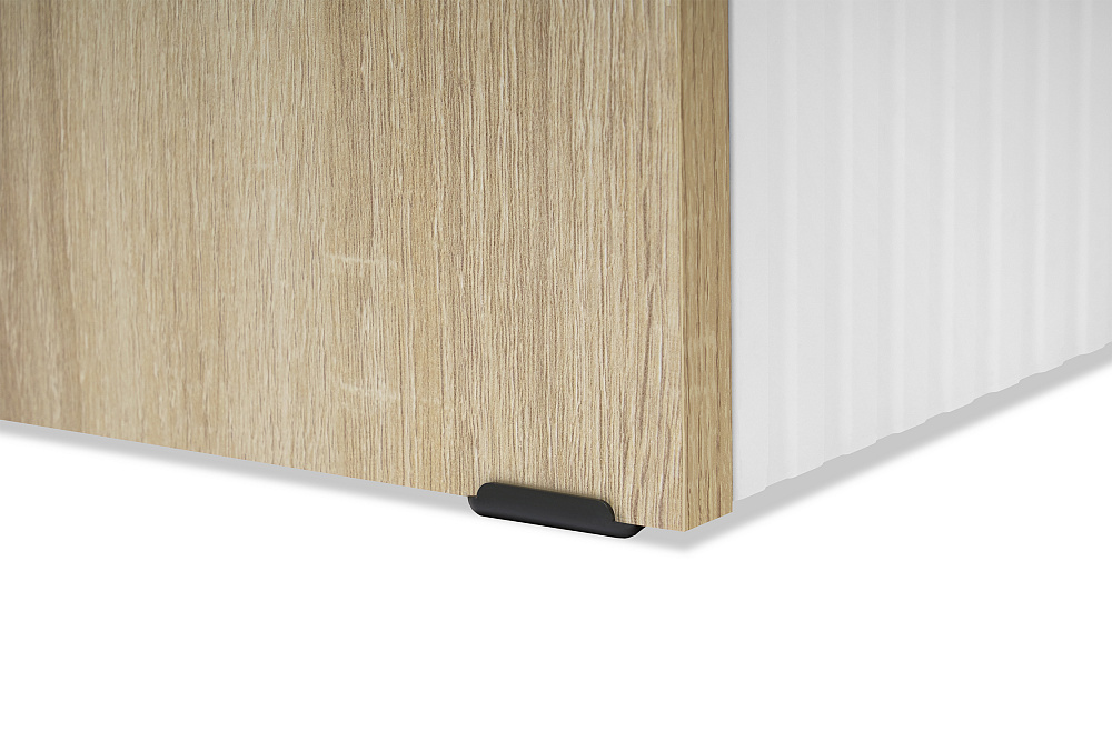 Кровать Норд Line КРД03-90 0.9 м дуб сонома / софт пломбир