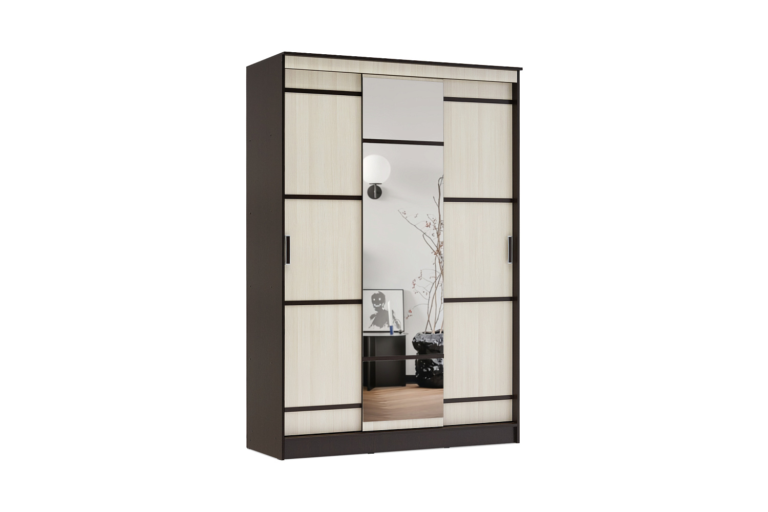 Шкаф-купе Сакура 1.5 м венге / лоредо