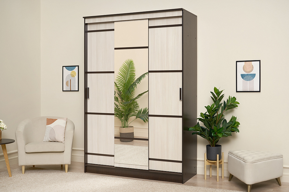 Шкаф-купе Сакура 1.5 м венге / лоредо