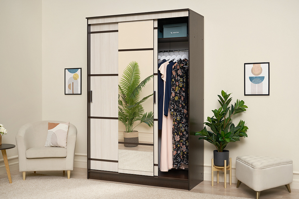 Шкаф-купе Сакура 1.5 м венге / лоредо