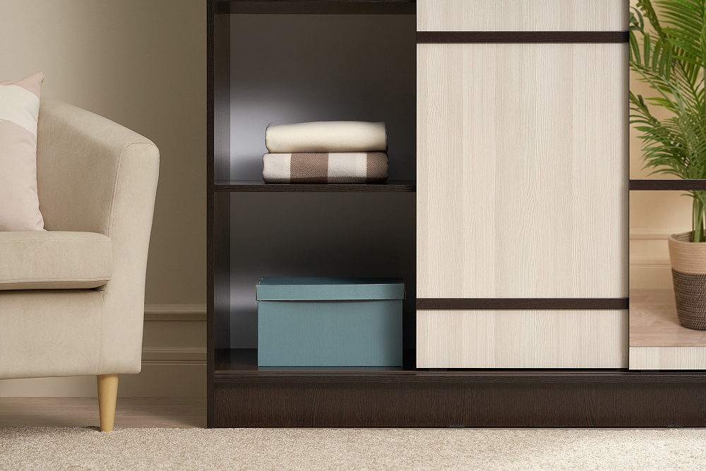 Шкаф-купе Сакура 1.5 м венге / лоредо