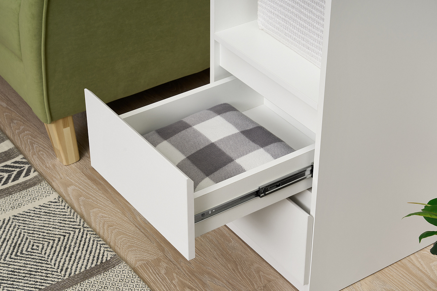 Стеллаж ПН-18 Симпл белый