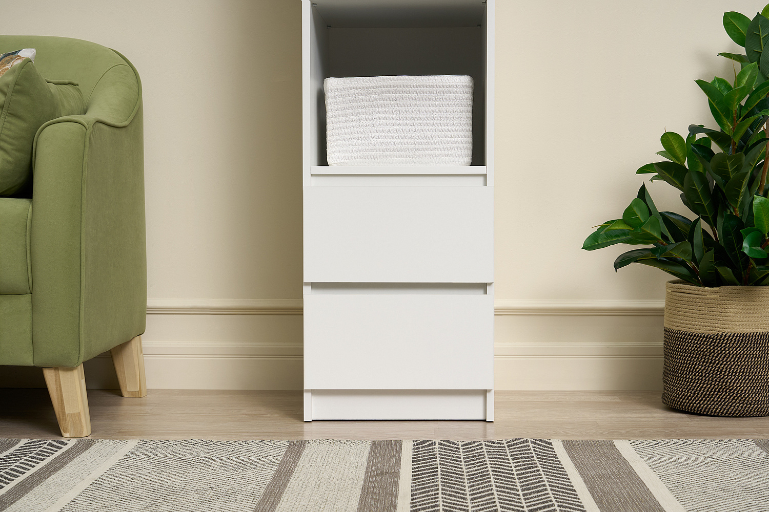 Стеллаж ПН-18 Симпл белый