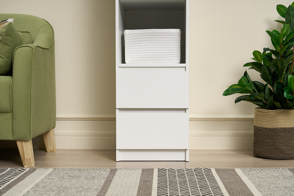 Стеллаж ПН-18 Симпл белый